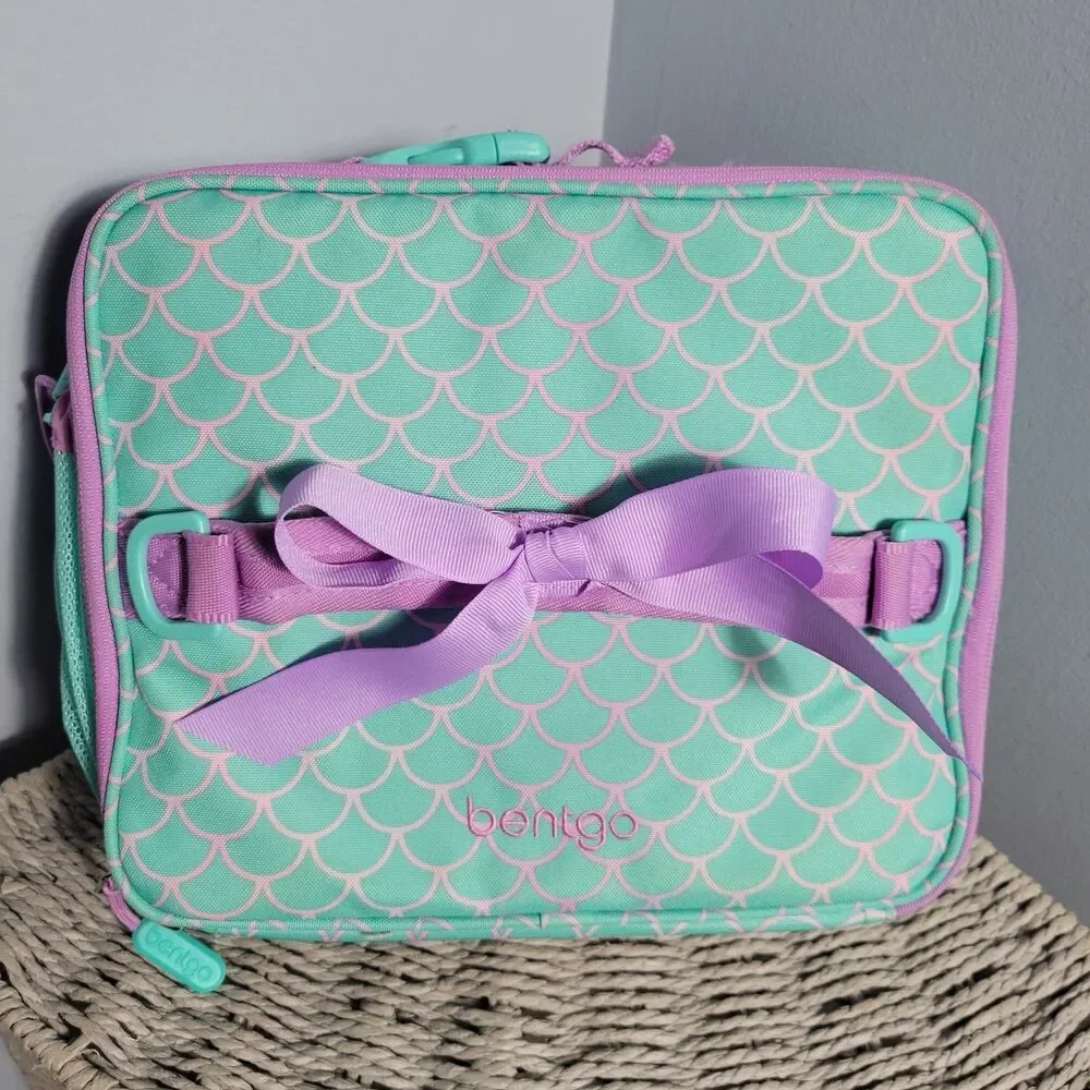 Bentgo Kids Lunch Box & Bag Combo Insulated Leak-Proof Drop-Proof Easy Clean